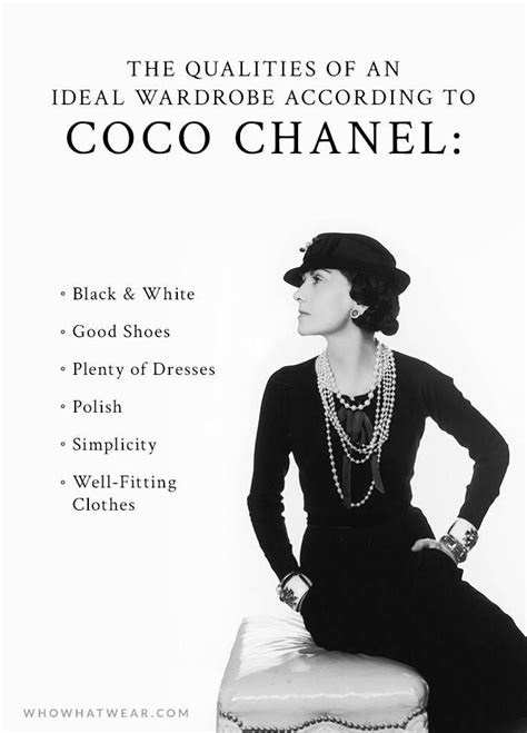 chanel black dress quote|gabrielle coco Chanel fashion.